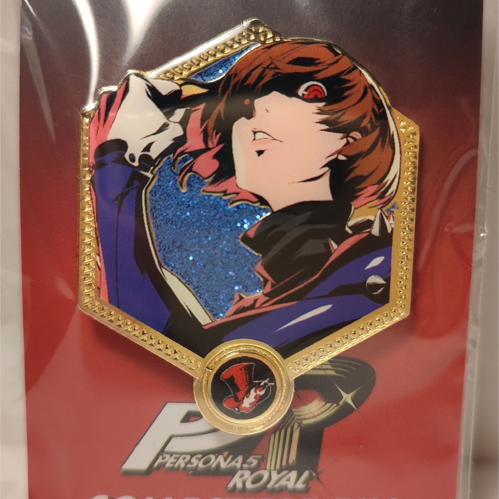 Persona 5 Royal Makoto Nijima Queen Enamel Pin Figure Official Atlus Collectible